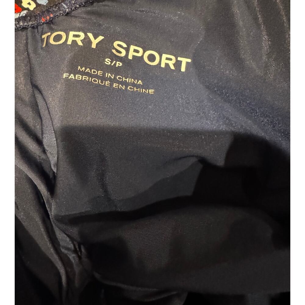 Tory Sport Navy Floral One-Piece Swimsuit/Bathing Suit Size Small - Picture 4 of 6